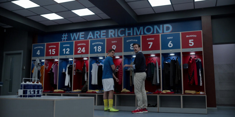 Jason Sudeikis Wears Nike Air Huarache Run Premium Red Sneakers in Ted Lasso Season 1 Episode 5 TV Show (1)
