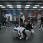 Team Locker Room Scene with Many Shoes in Ted Lasso S03E01 “Smells Like Mean Spirit” (2023)